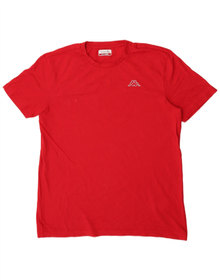Ανδρικό T-Shirt Kappa Top 2XL Red Cotton