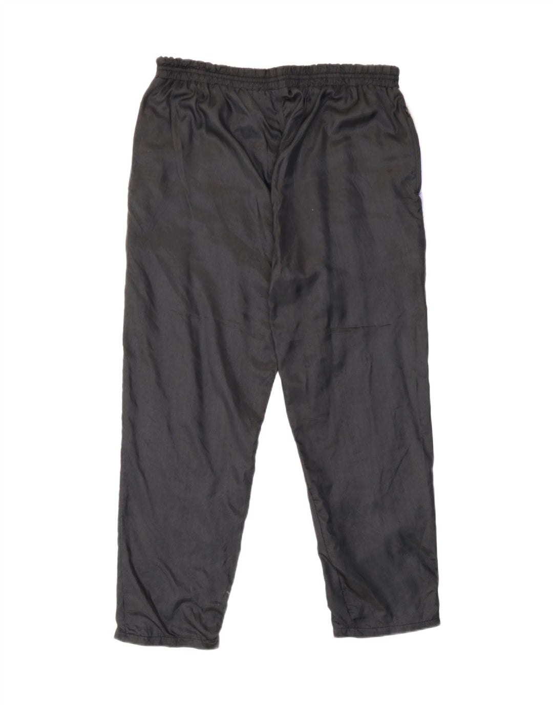 Vintage ανδρική αθλητική φόρμα παντελόνι Joggers Medium Black Colourblock Polyamide