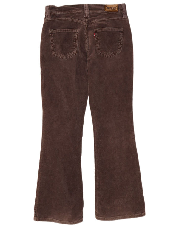 Γυναικείο παντελόνι Levi's Flare Κοτλέ W28 L30 Καφέ Βαμβακερό