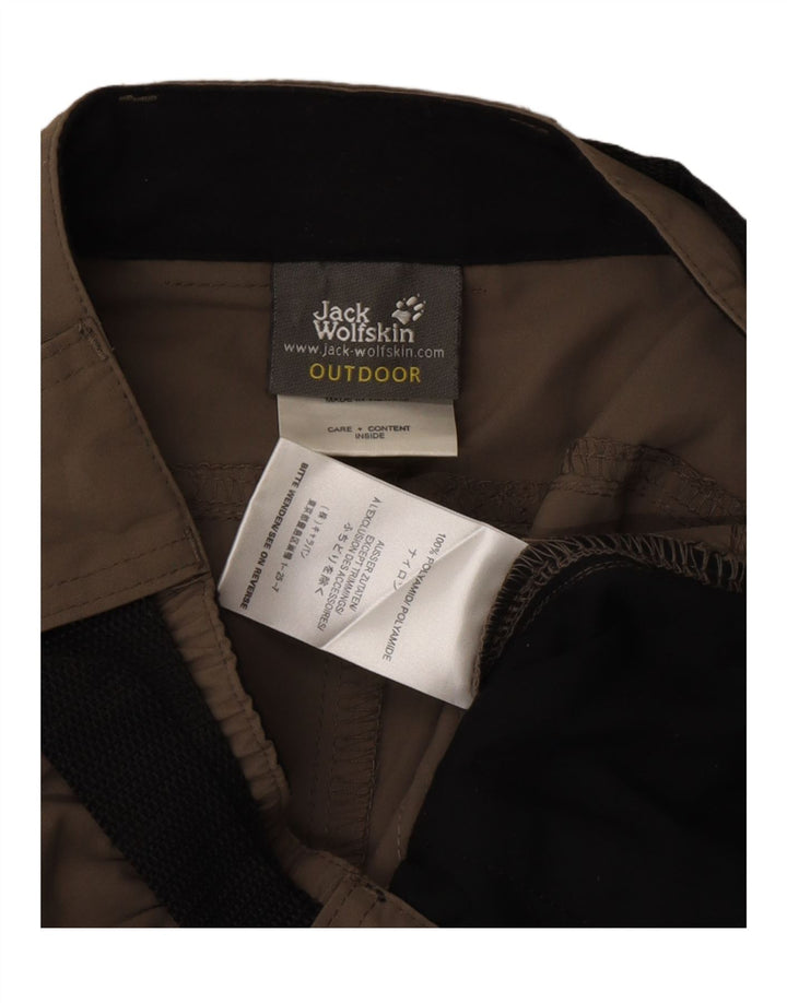 JACK WOLFSKIN Mens Cargo Shorts W30 Medium Khaki Polyamide Vintage Jack Wolfskin and Second-Hand Jack Wolfskin from Messina Hembry 