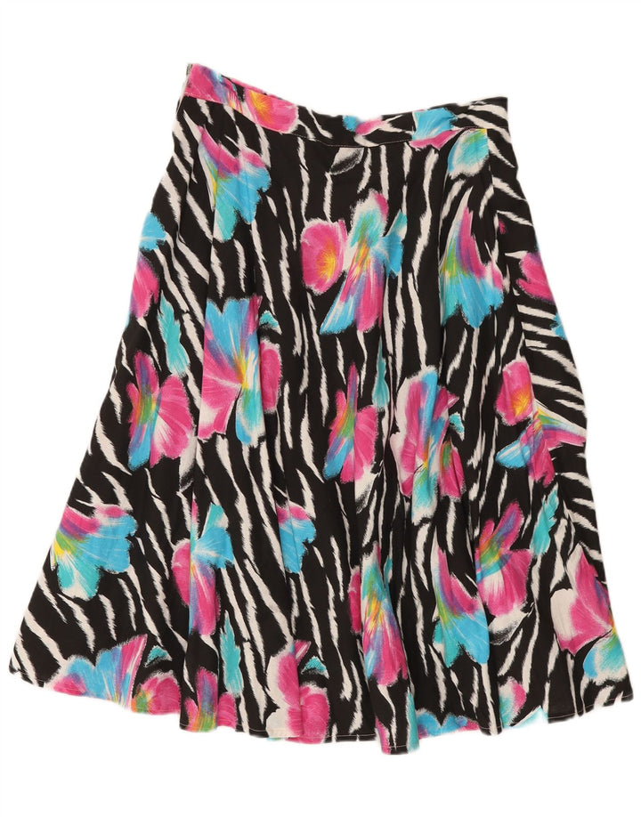 Vintage Γυναικεία Flared Φούστα W32 Medium πολύχρωμη Floral
