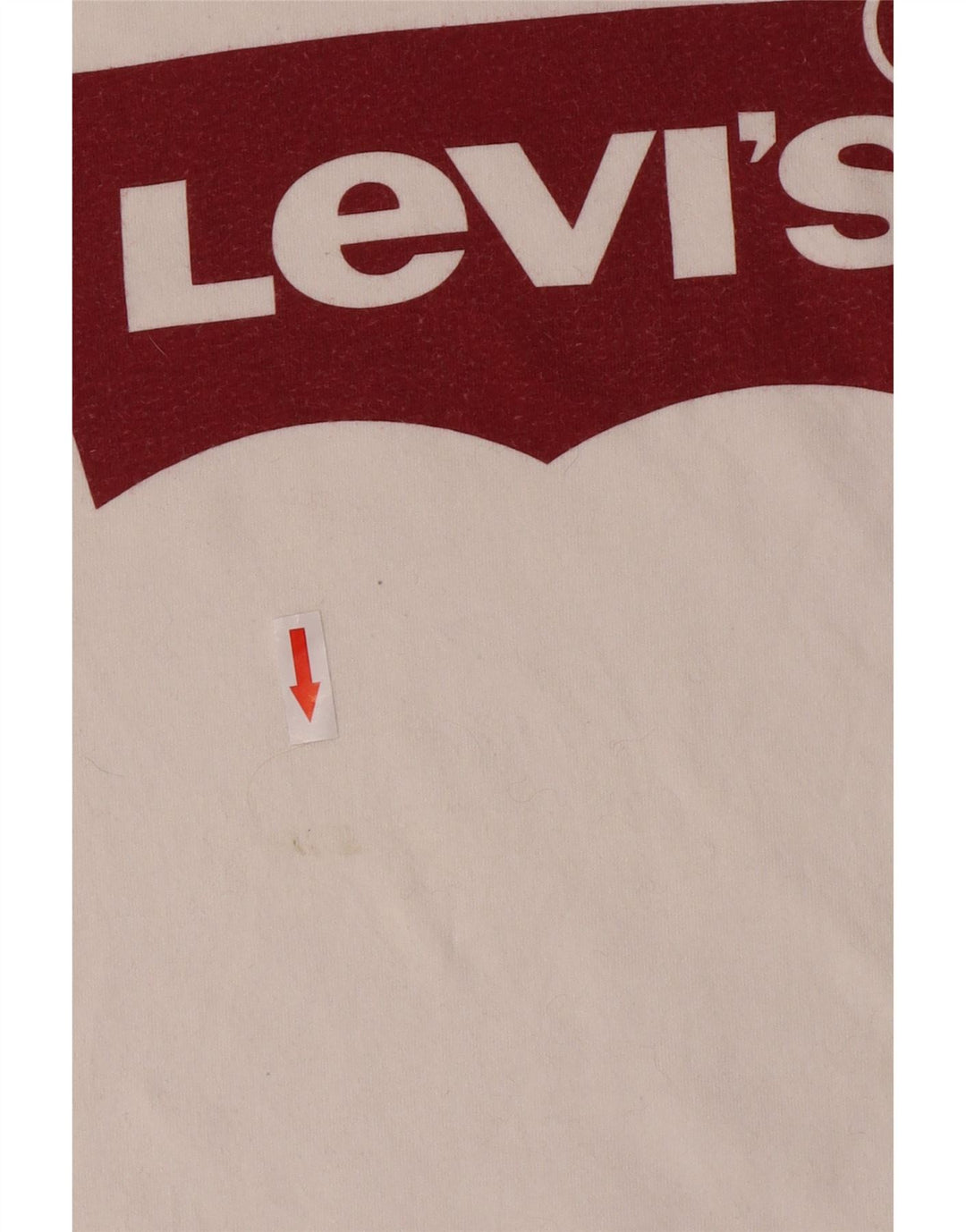 Ανδρικό γραφικό T-shirt Levi's Top Medium White