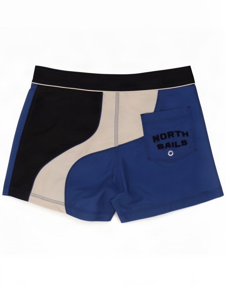 North Sails Ανδρικά σορτς κολύμβησης Small Blue Colorblock Nylon