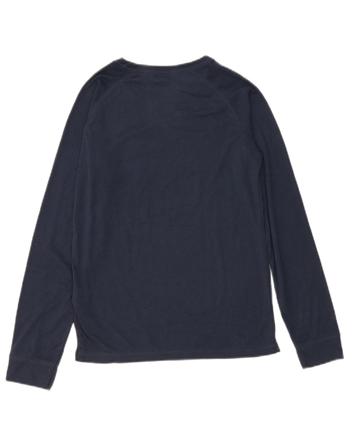 Mountain Warehouse Boys Top μακρυμάνικο 12-13 ετών Navy Blue Polyester