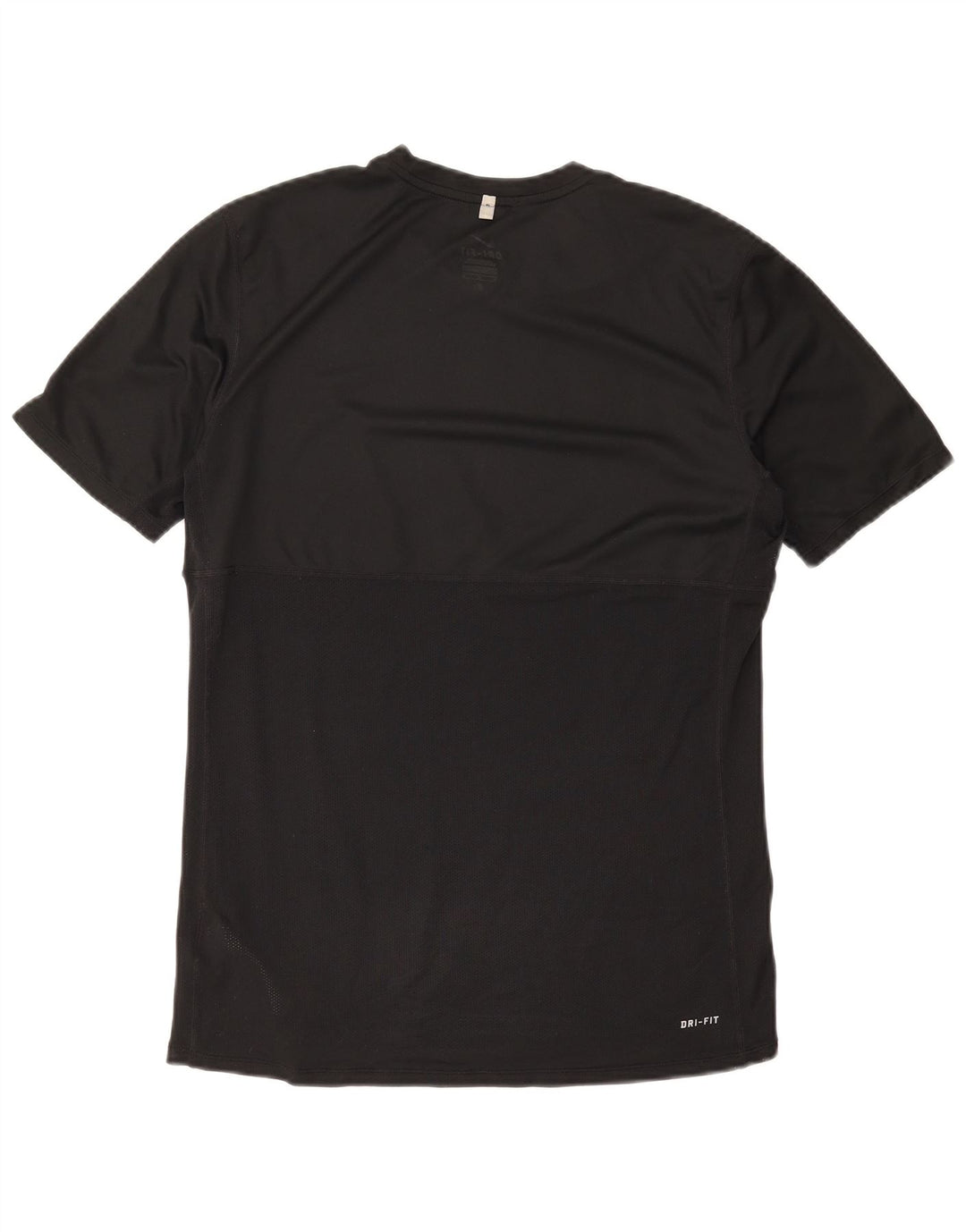 Ανδρικό T-shirt Nike Dri Fit Top Sports από μεσαίο μαύρο πολυεστέρα