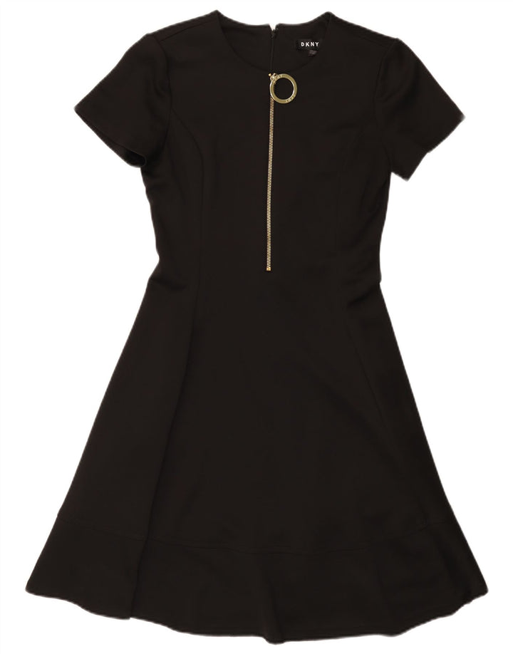Γυναικείο φόρεμα Dkny A-Line US 4 Small Black Polyester