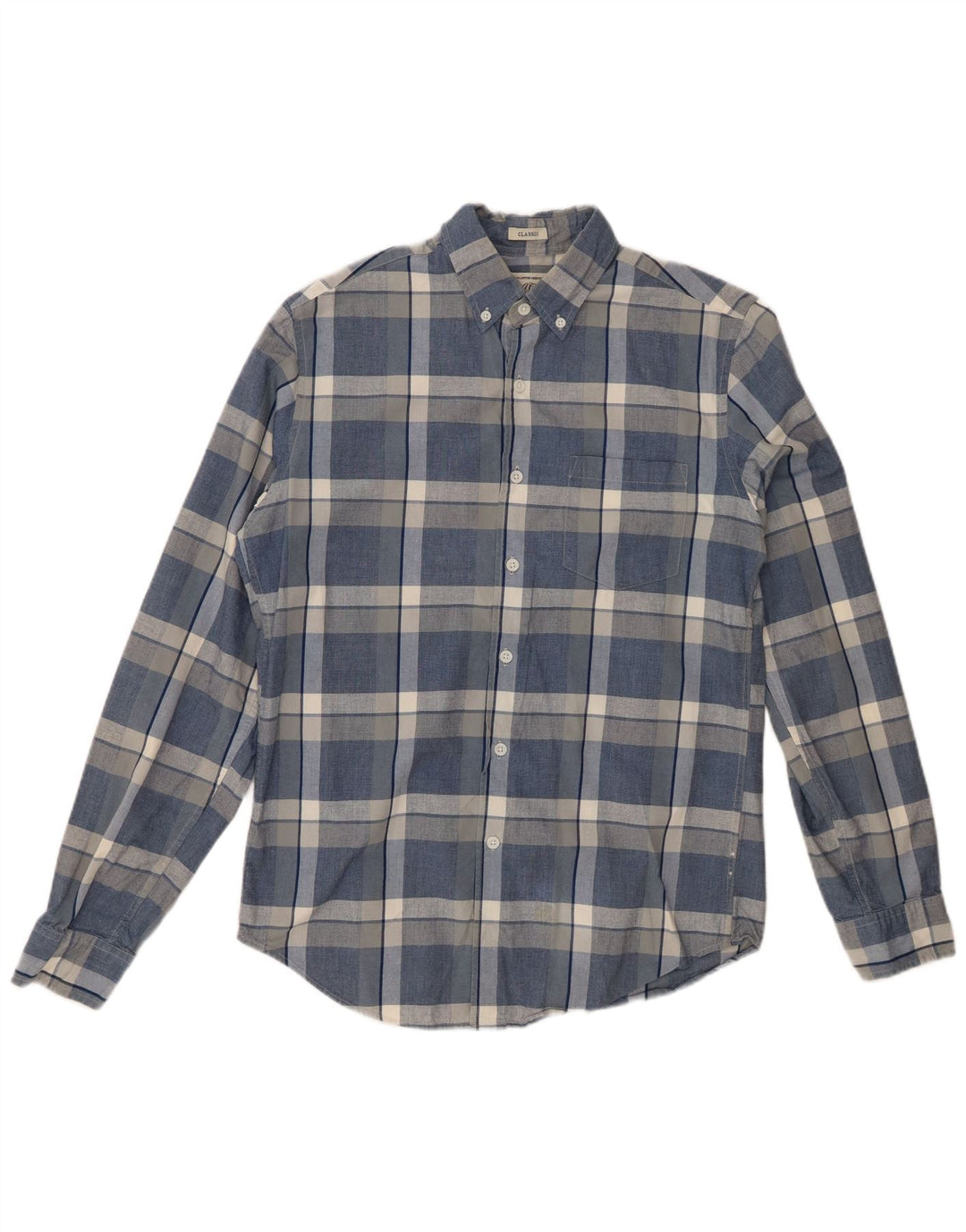J. CREW Ανδρικό πουκάμισο Classic Fit Small Blue Check Cotton