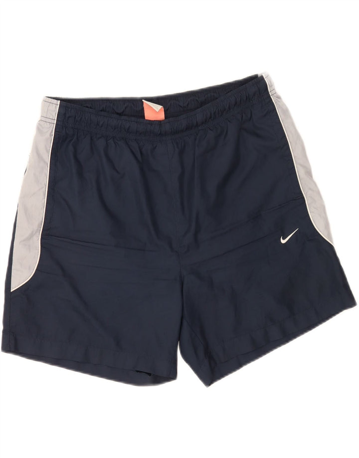 Ανδρικό αθλητικό σορτς Nike σε μεσαίο μπλε ναυτικό χρώμα, πολυεστέρας