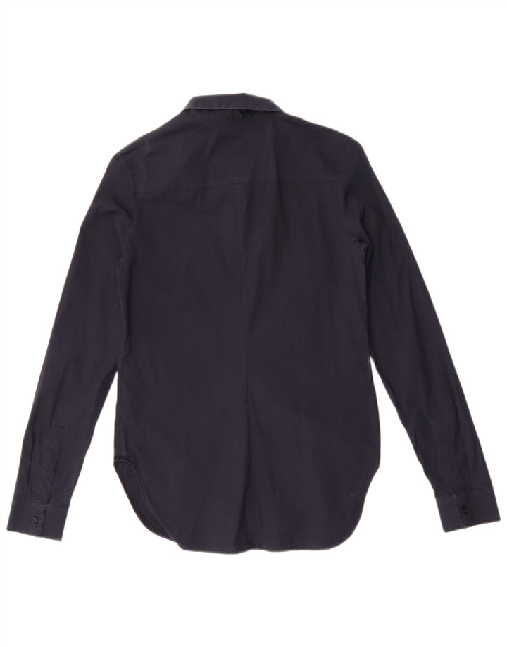 Cos Γυναικείο πουκάμισο EU 34 XS Navy Blue Cotton