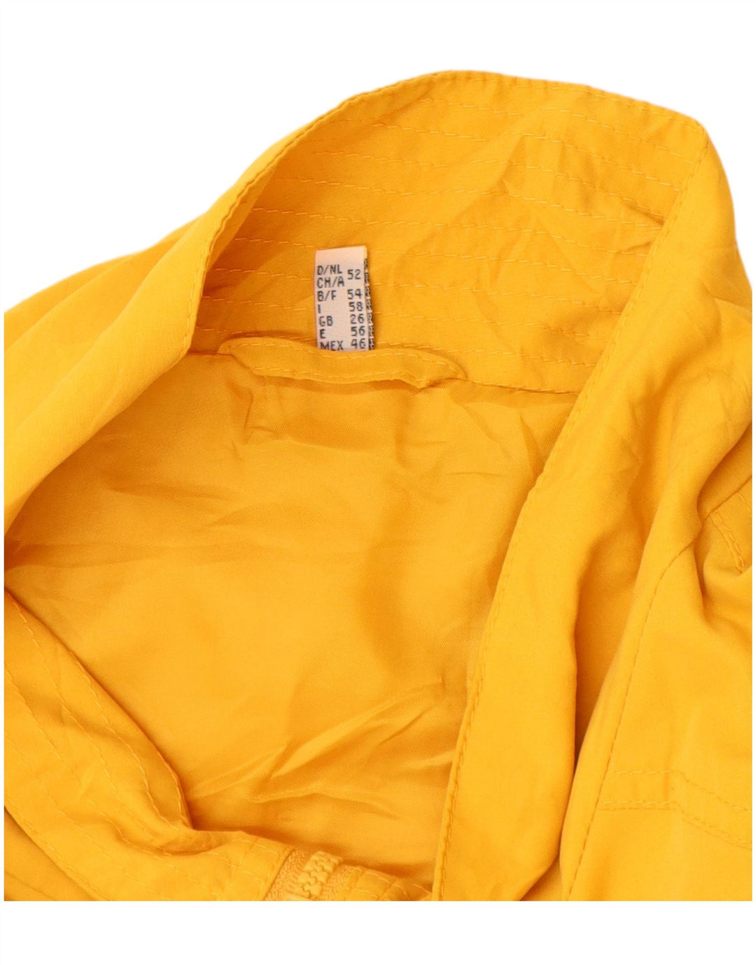 Chicc Γυναικείο Μπουφάν Windbreaker UK 26 5XL Yellow Polyester