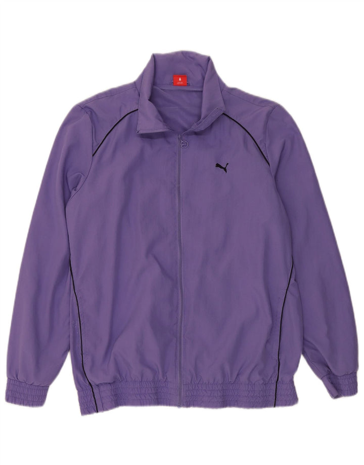 Puma Γυναικεία αθλητική φόρμα Top Jacket UK 18 XL Purple