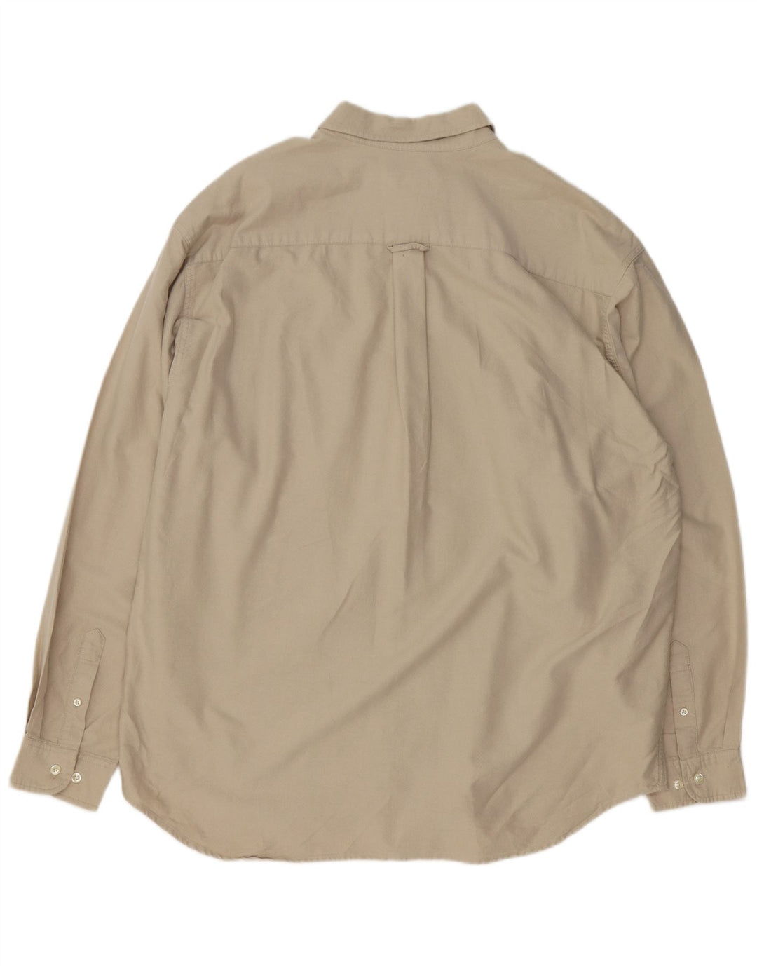 EDDIE BAUER Ανδρικό πουκάμισο XL Μπεζ βαμβακερό