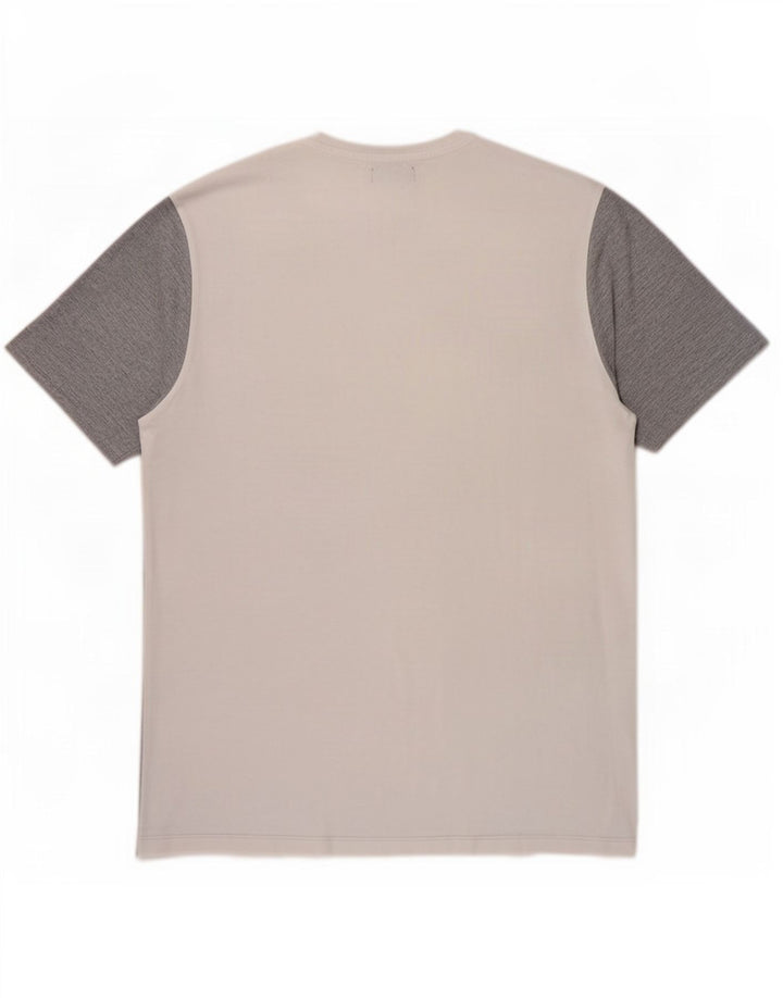 Zara Ανδρικό T-Shirt Top XL Grey Colourblock