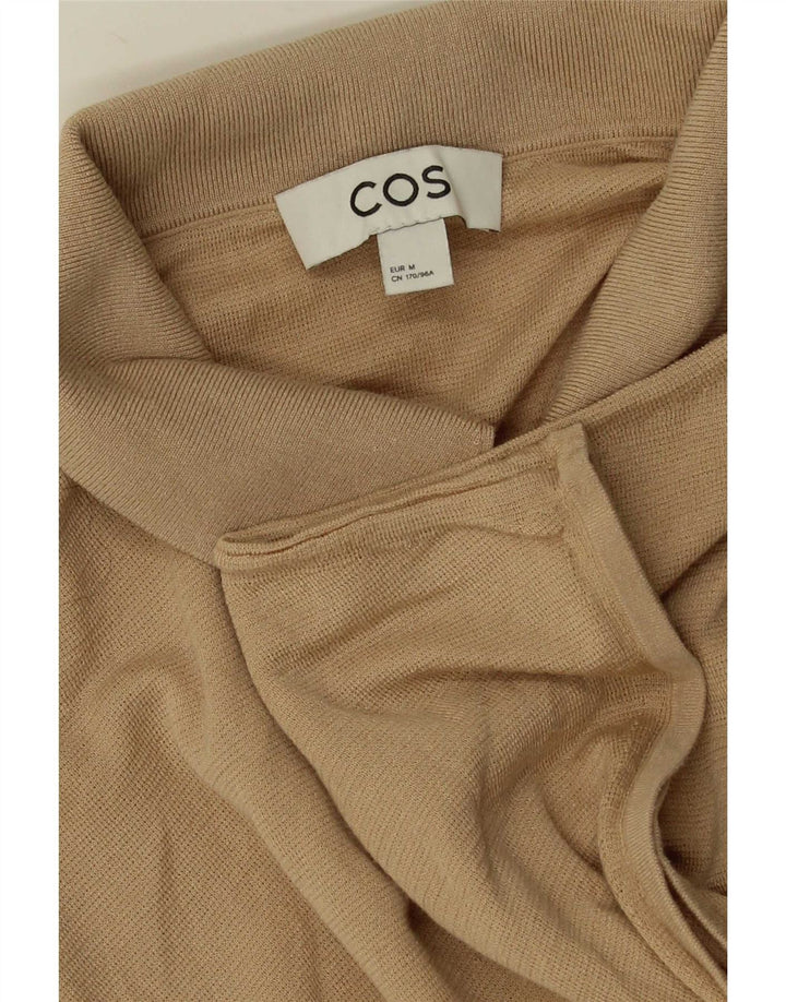 Cos Γυναικείο μπλουζάκι πόλο UK 14 Medium Beige