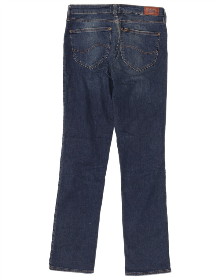 LEE Γυναικείο Τζιν Marion Straight W30 L31 Μπλε βαμβακερό