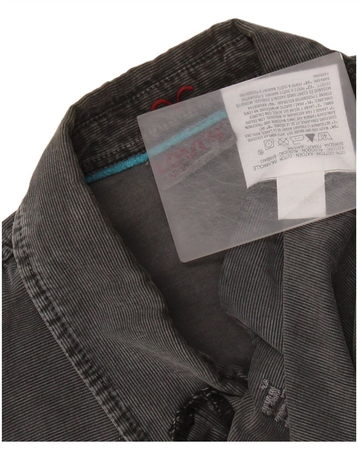 Ανδρικό πουκάμισο LEVI'S μεγάλο γκρι βαμβακερό