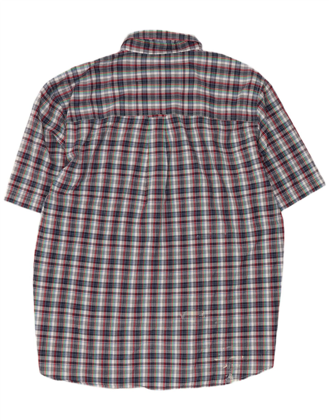 Chaps Mens Easy Care κοντομάνικο πουκάμισο 2XL πολύχρωμο βαμβακερό