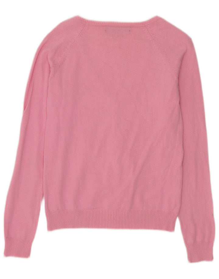 Zara Γυναικεία Ζακέτα UK 10 Small Pink