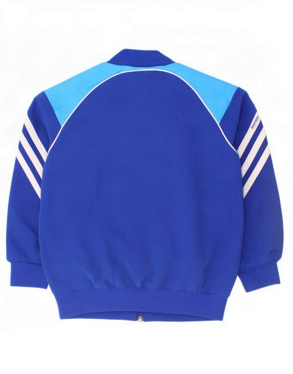 Adidas Boys αθλητική φόρμα Top Jacket 2-3 Years Blue Colourblock Polyester