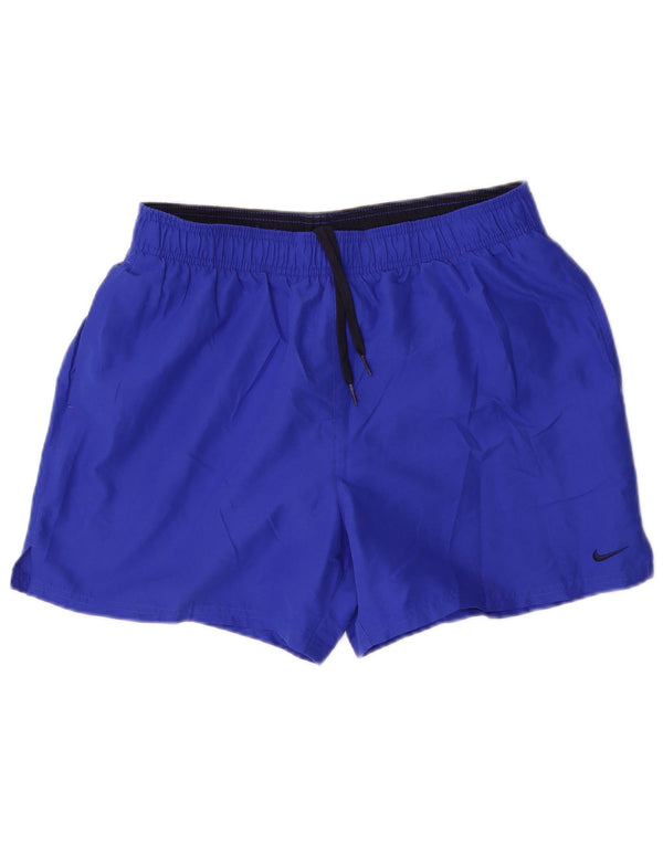 Nike Mens Sport Shorts Large Blue Polyester