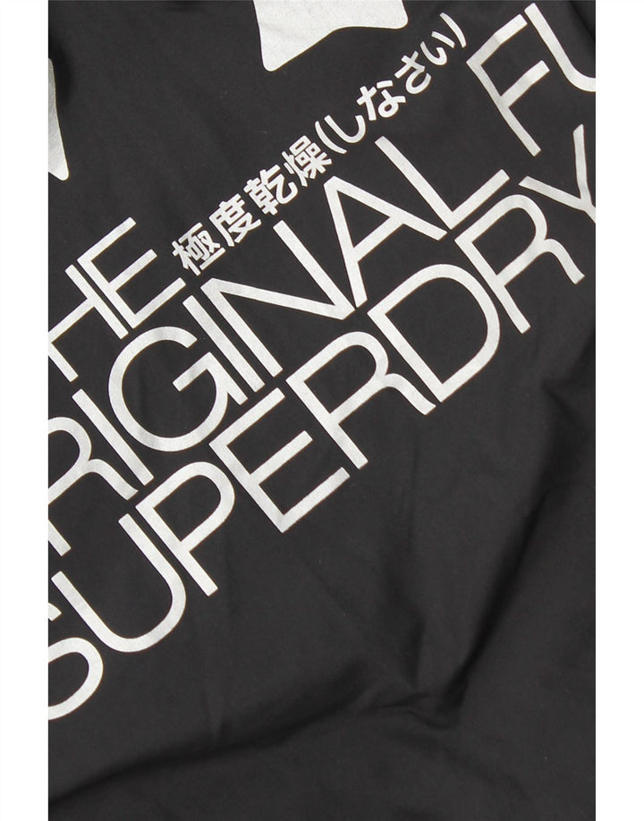 Superdry γυναικείο μπουφάν με κουκούλα με επένδυση UK 14 Medium Burgundy Nylon