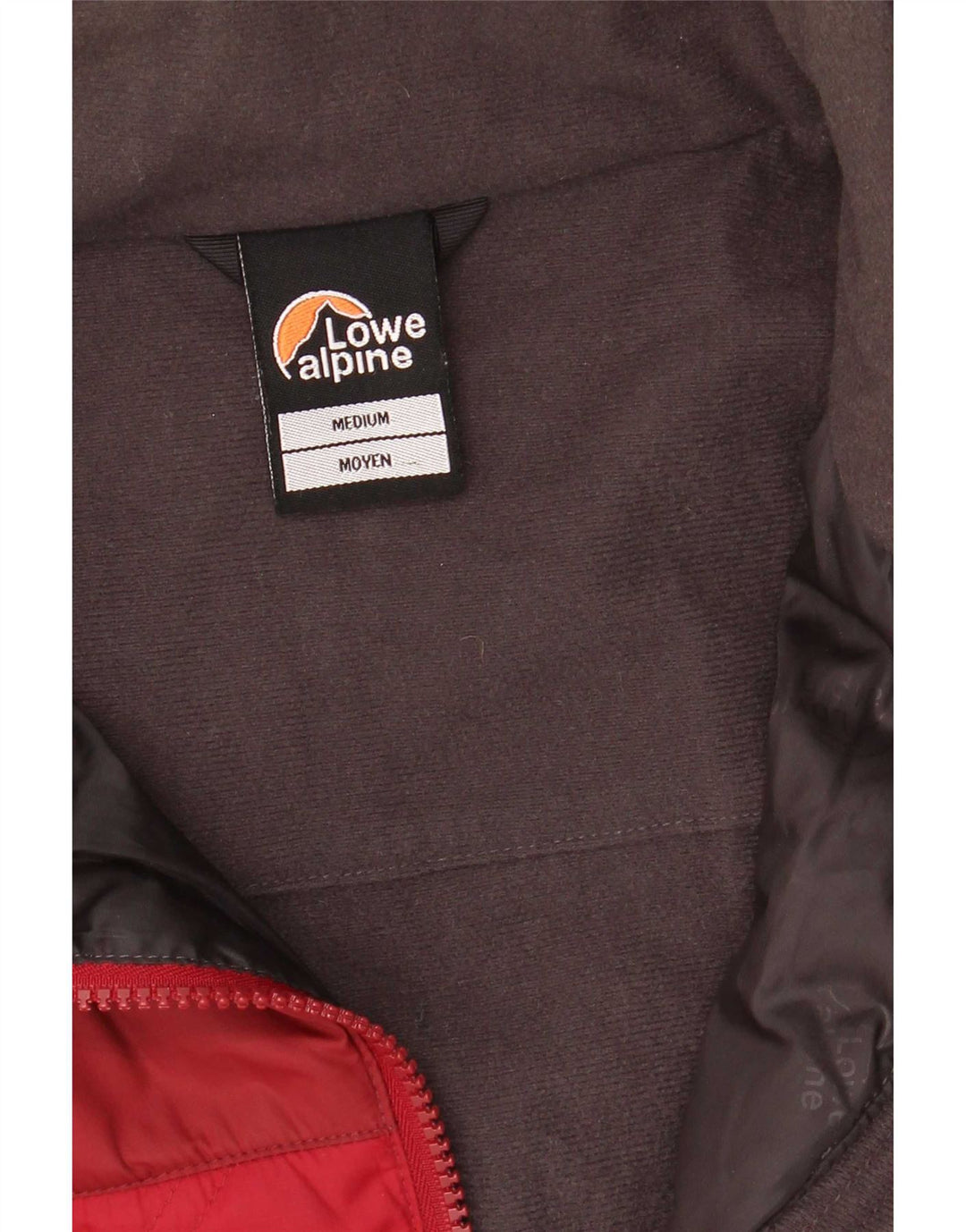 Ανδρικό μπουφάν Lowe Alpine UK 38 Medium Red Colorblock Nylon