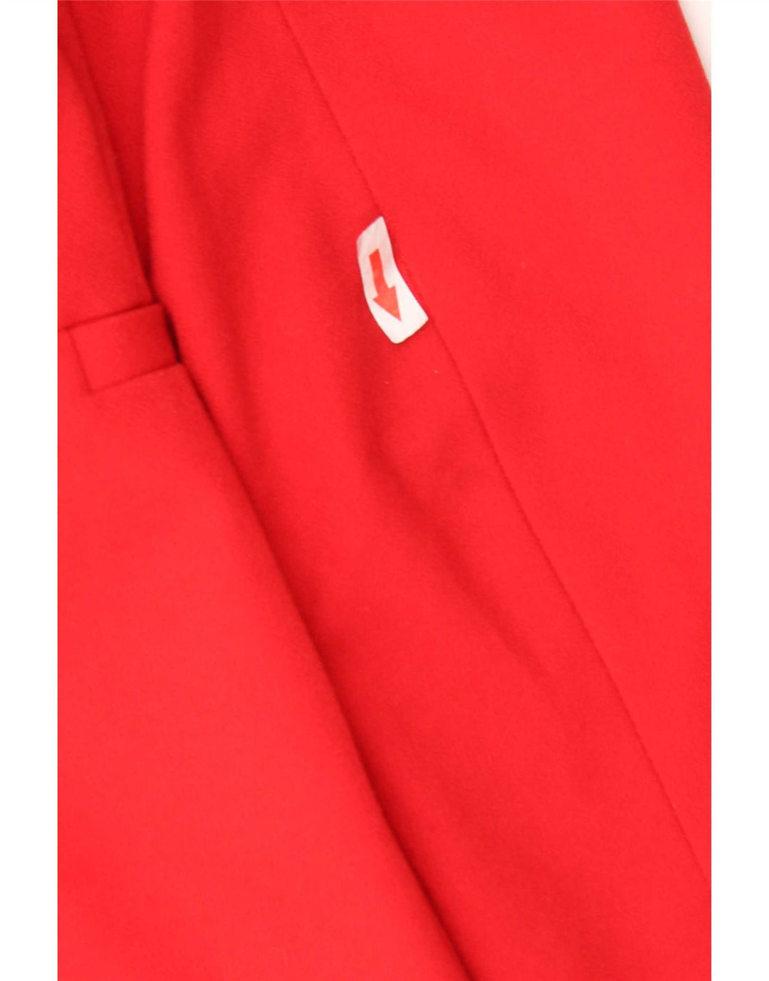 Zara Γυναικείο Σακάκι Μπλέιζερ UK 14 Medium Red Polyester