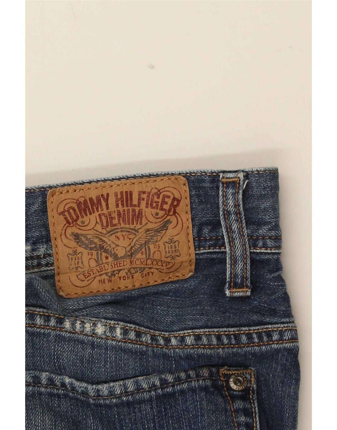 Tommy Hilfiger Ανδρικό τζιν Ryder Zip Regular Straight W36 L32 Blue