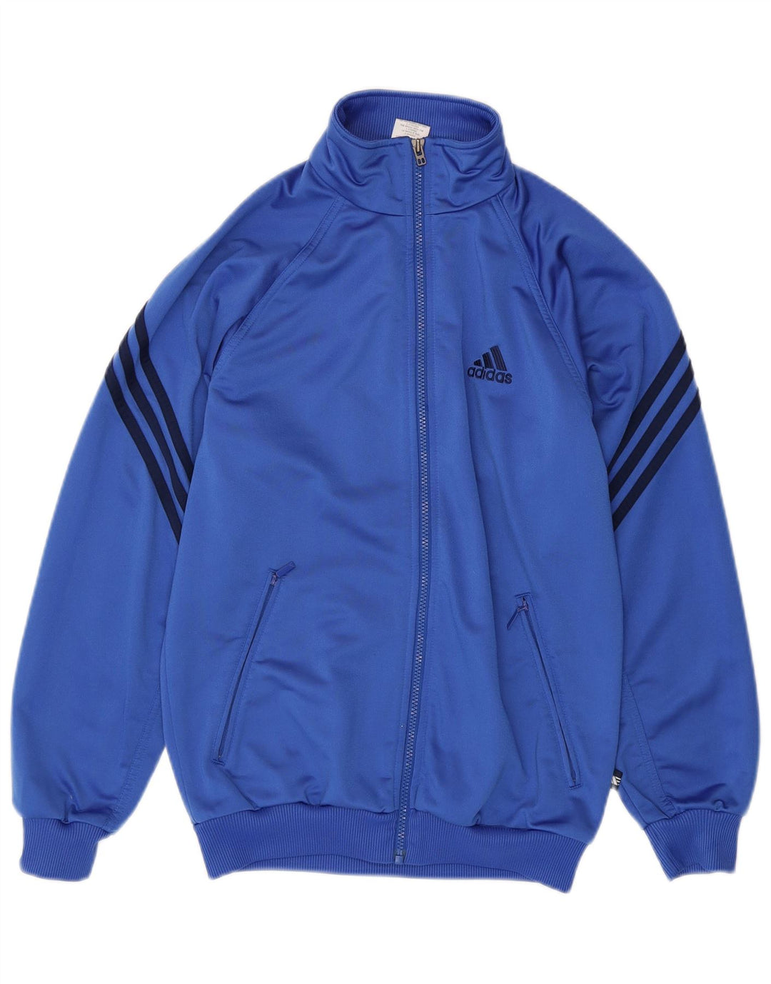 ADIDAS Boys αθλητική φόρμα Top Jacket 13-14 Years Blue Polyester