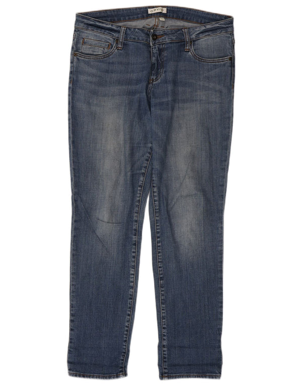 Orvis Γυναικείο Slim Jeans US 8 Medium W34 L30 Blue Cotton