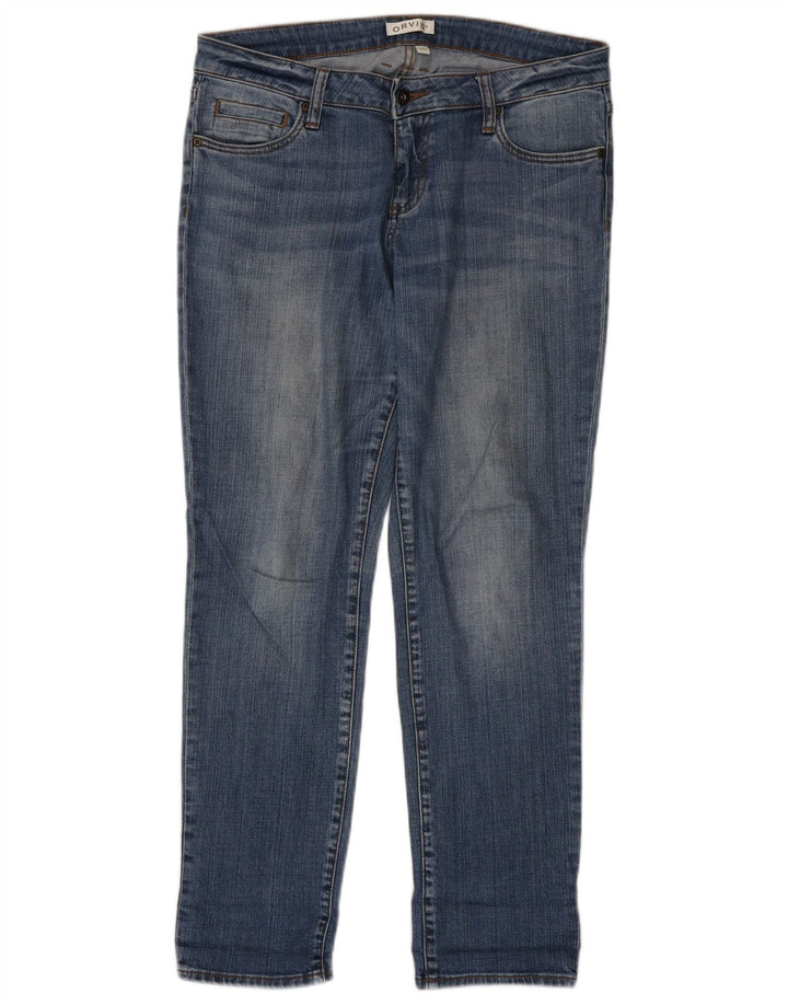 Orvis Γυναικείο Slim Jeans US 8 Medium W34 L30 Blue Cotton