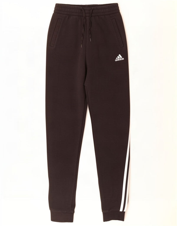 Adidas Boys αθλητική φόρμα παντελόνι Joggers 11-12 ετών μαύρο βαμβακερό