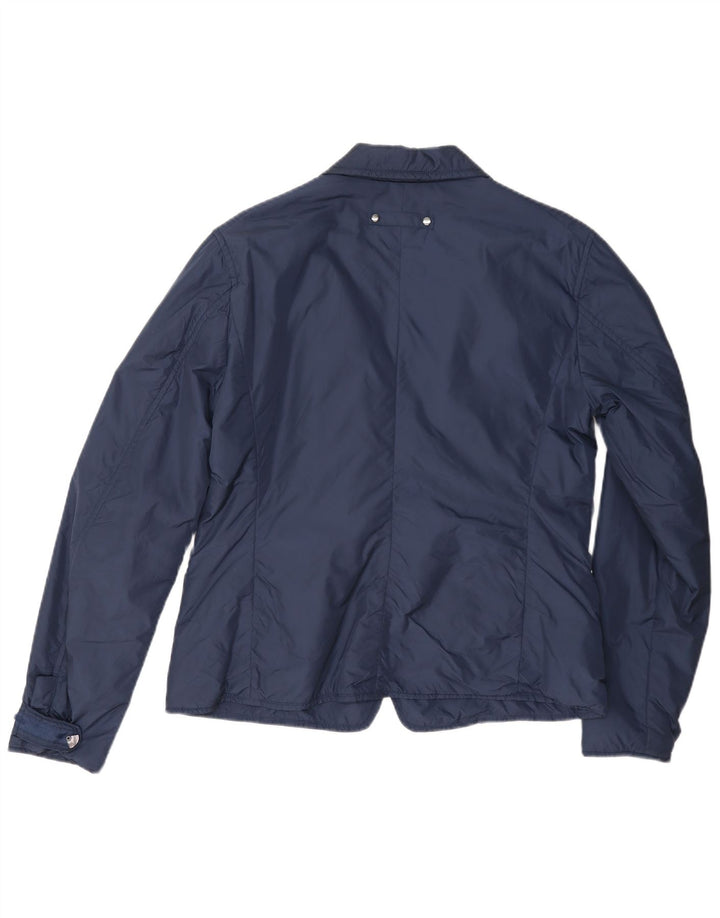 Anno Zhero Γυναικείο τζάκετ σακάκι με 3 κουμπιά IT 48 XL Navy Blue Polyamide