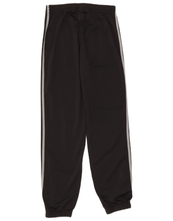 Adidas Boys Tracksuit Trousers Joggers 13-14 Years Black Polyester