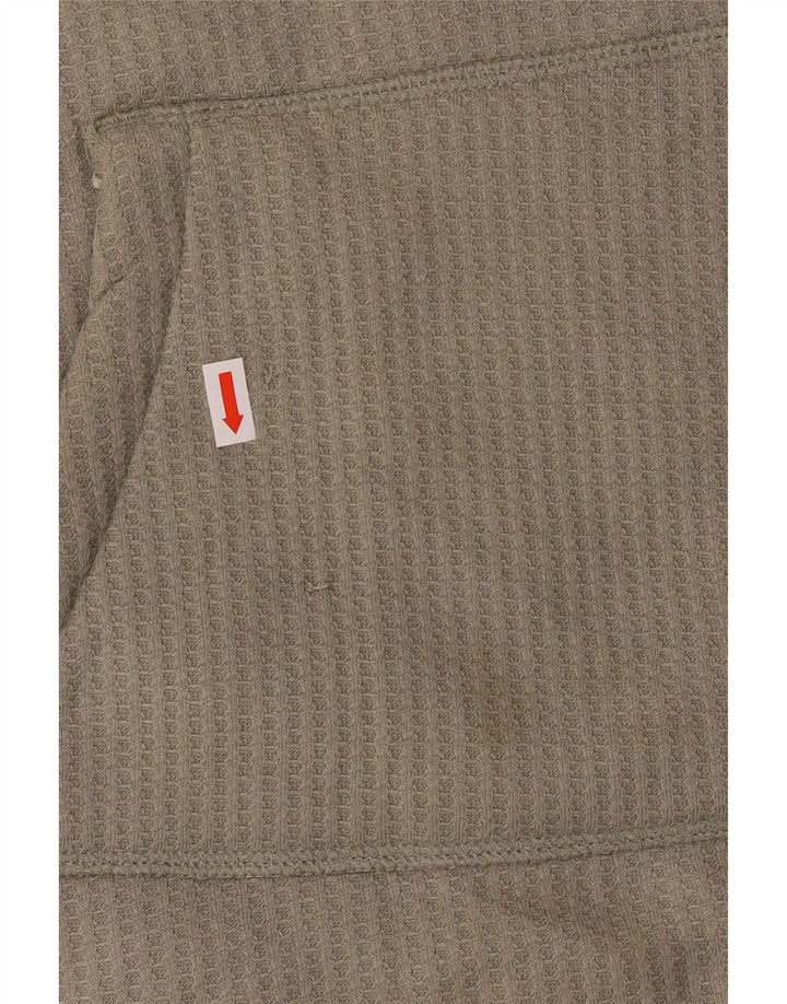 Weird Fish Γυναικείο φούτερ Sherpa Roll Neck Jumper UK 12 Medium Green