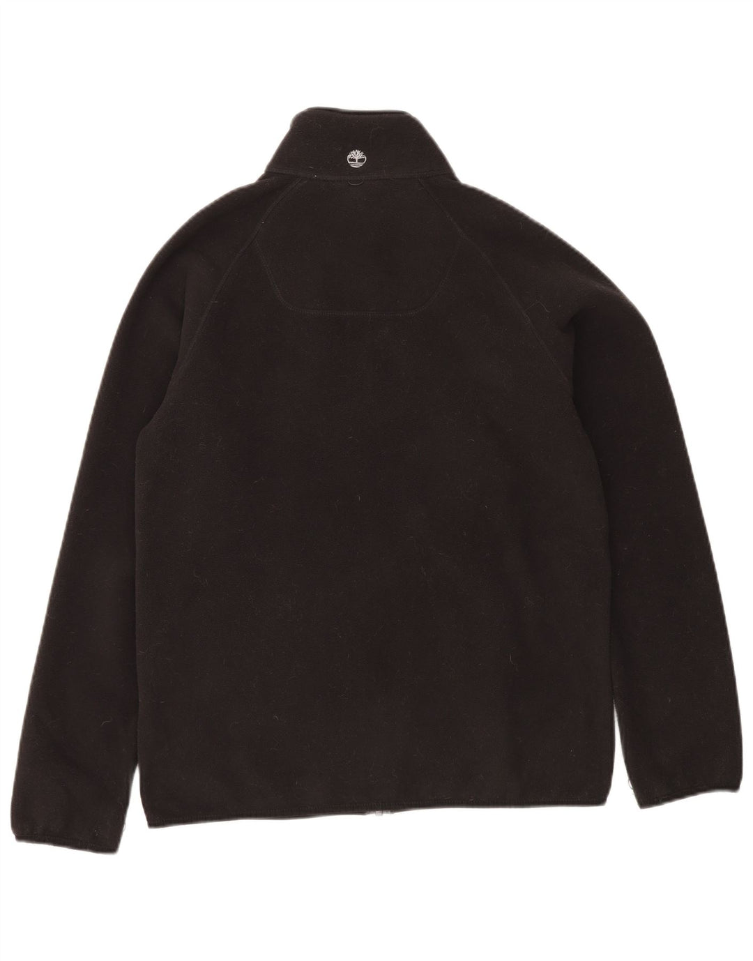 TIMBERLAND Γυναικείο Oversized Fleece Jacket UK 10 Small Black