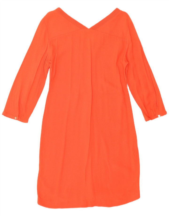 Massimo Dutti Γυναικείο φόρεμα με μανίκια 3/4 UK 8 Μικρό Πορτοκαλί