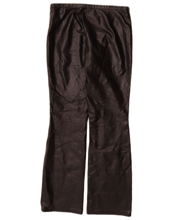 VINTAGE Γυναικείο Bootcut Casual Παντελόνι US 9 Medium W28 L30 Μαύρο