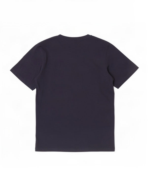 Ανδρικό γραφικό μπλουζάκι Jack & Jones Τοπ μεσαίου μπλε βαμβακερό