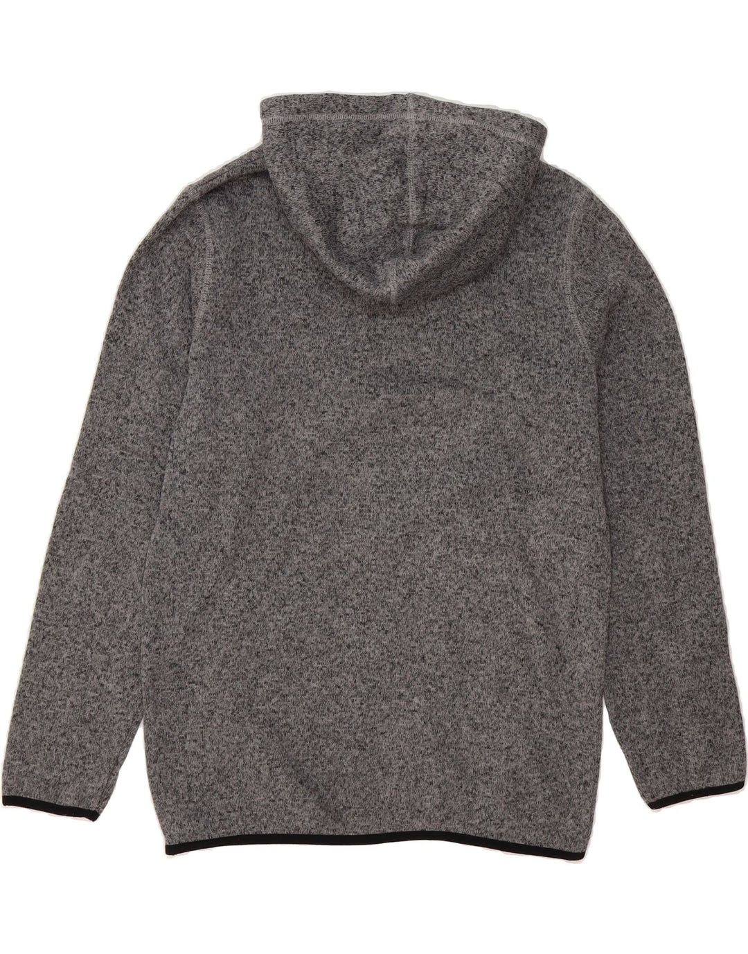 FILA Mens Hoodie Jumper Medium Grey Flecked Polyester Vintage Fila and Second-Hand Fila from Messina Hembry 