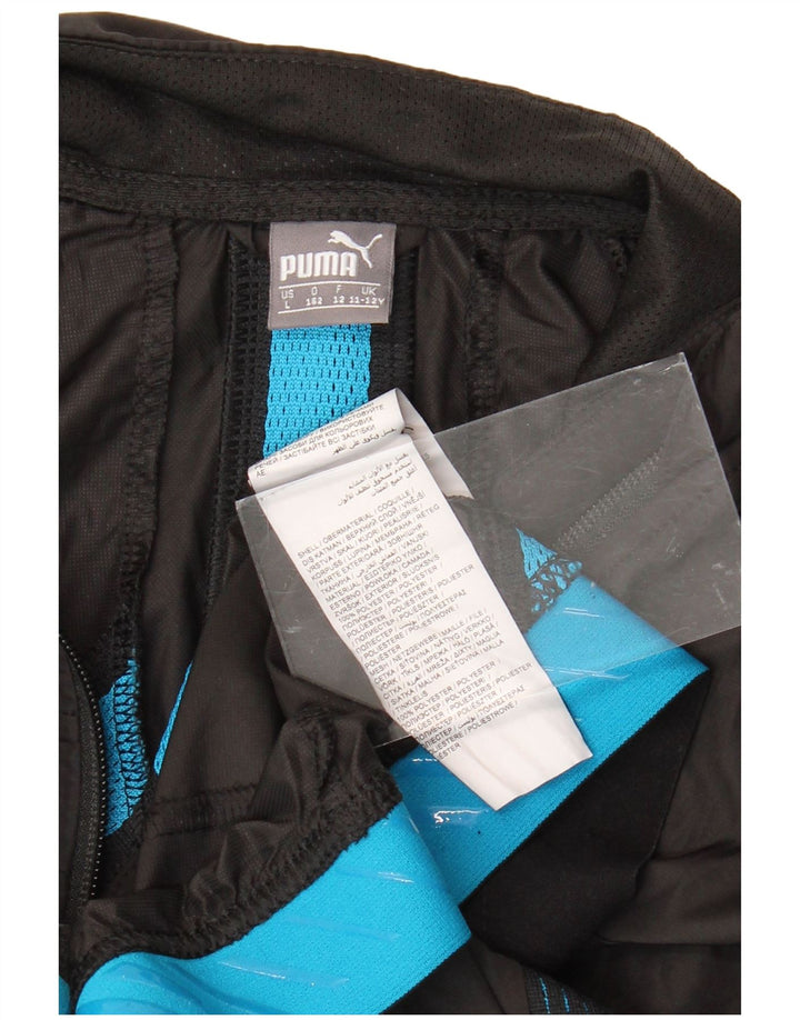 Μπουφάν PUMA Boys αθλητική φόρμα 11-12 ετών Μαύρο πολυεστέρα