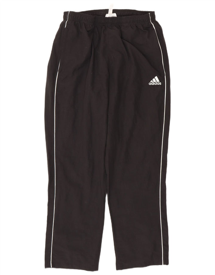Ανδρική αθλητική φόρμα ADIDAS Παντελόνι μεγάλο μαύρο πολυεστέρα