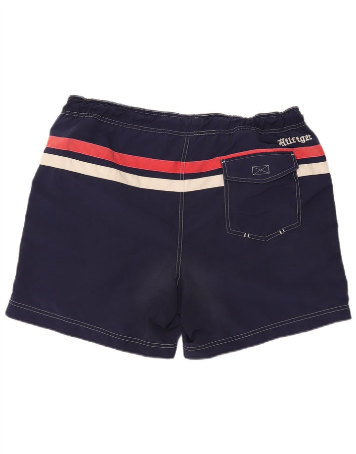 TOMMY HILFIGER Ανδρικό σορτς κολύμβησης XL Navy Blue Nylon