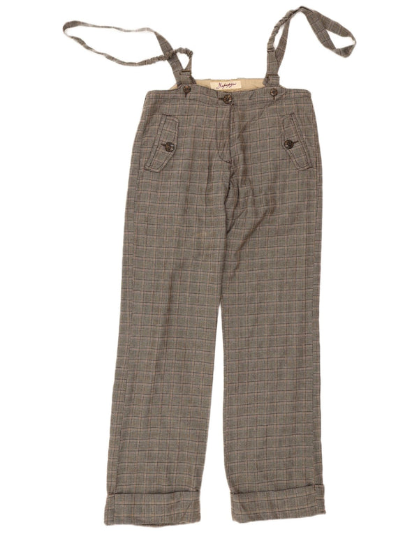 Napapijri Γυναικείο παντελόνι Geographic Dungarees EU 42 Large W32 L33 Grey