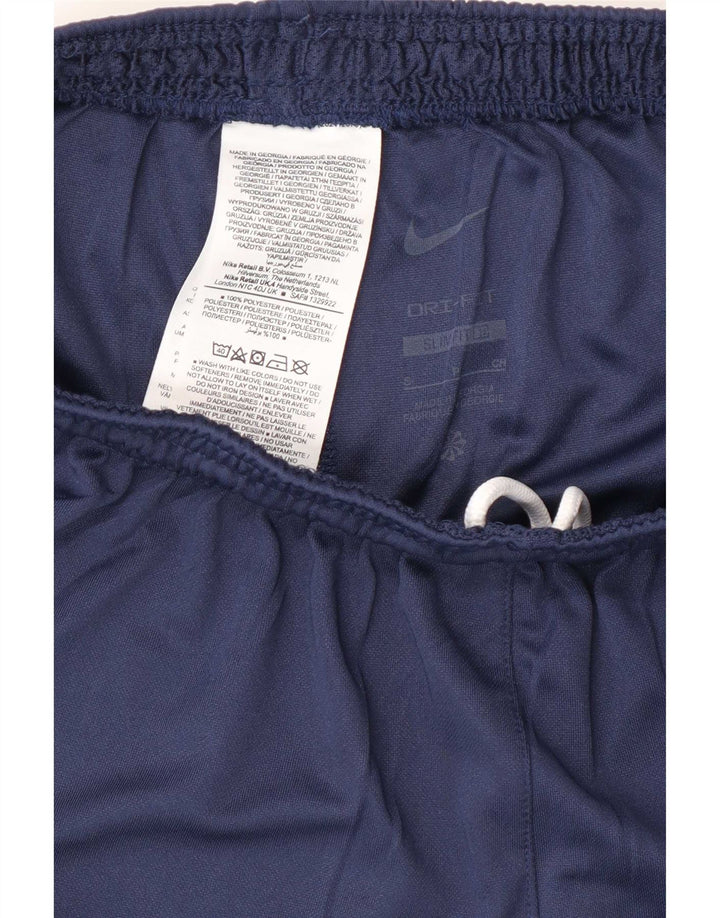 Ανδρικά σορτς Nike Dri Fit Slim Sport Small Navy Blue Polyester