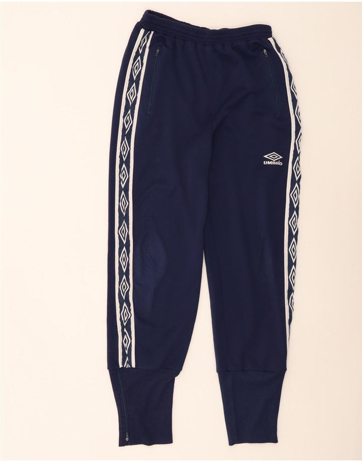 Ανδρική φόρμα Umbro Graphic Παντελόνι Joggers Large Navy Blue Polyester