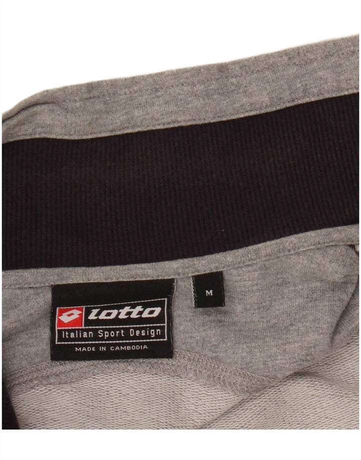 Ανδρική αθλητική φόρμα Lotto Top Jacket Medium Grey Colourblock