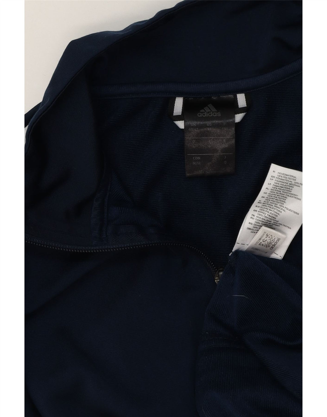 Ανδρική φόρμα Adidas Top Jacket UK 40/42 Medium Navy Blue Polyester