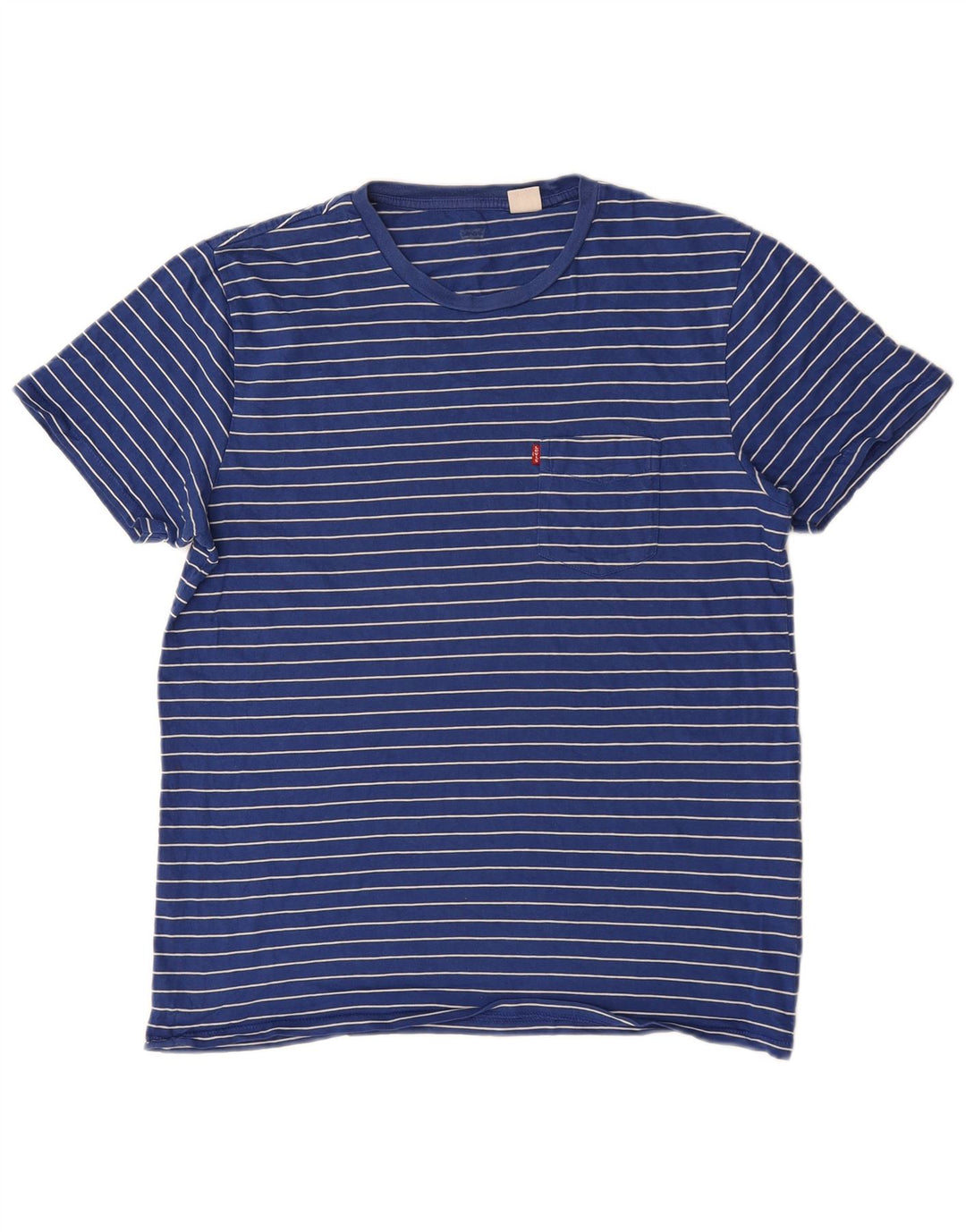 Ανδρικό T-Shirt Levi's Top Βαμβακερό μεσαίο μπλε ριγέ