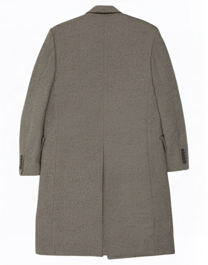 Ανδρικό παλτό Sidi με διπλό στήθος UK 38 Medium Grey Pinstripe